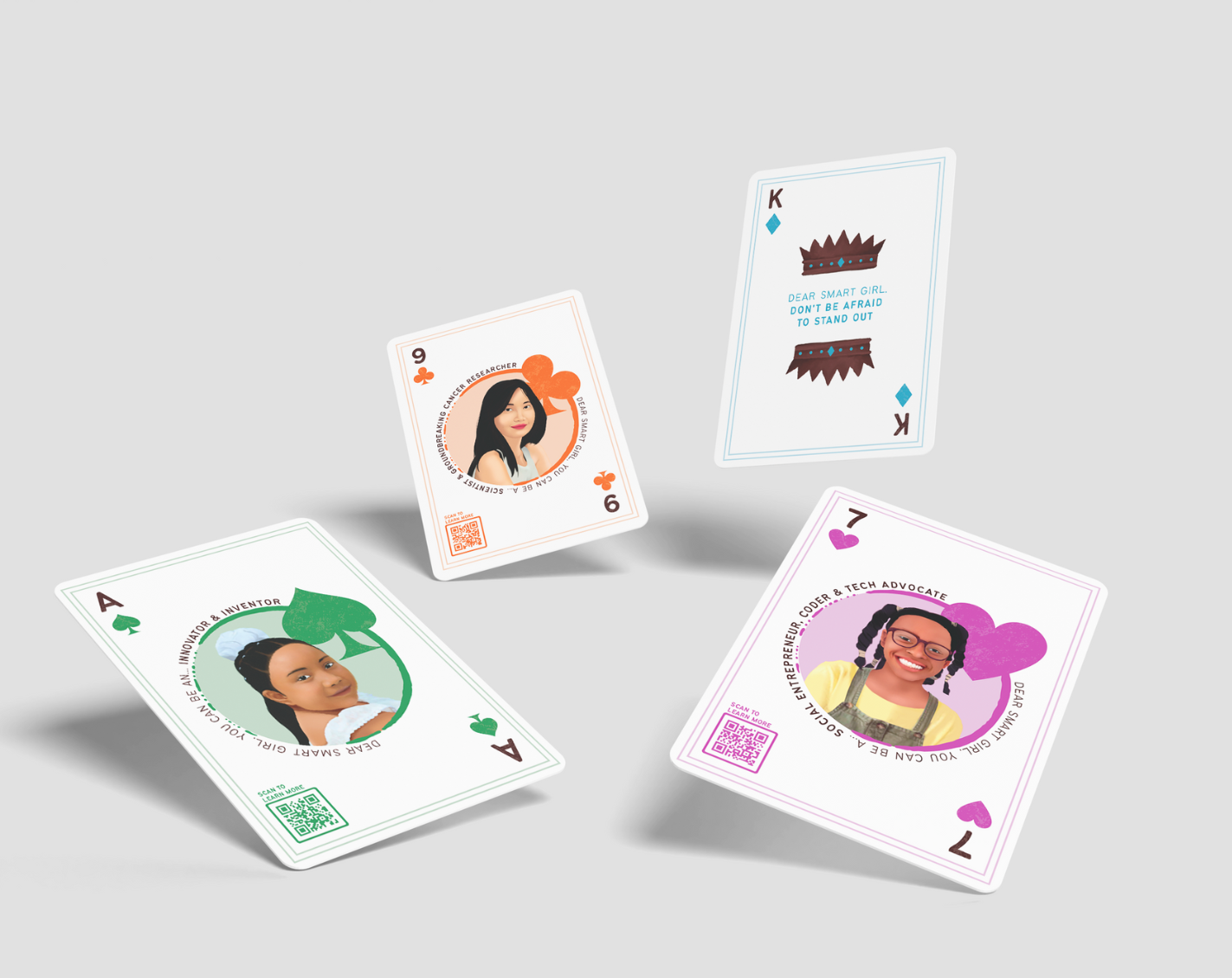 STEMspiration Women Playing Cards